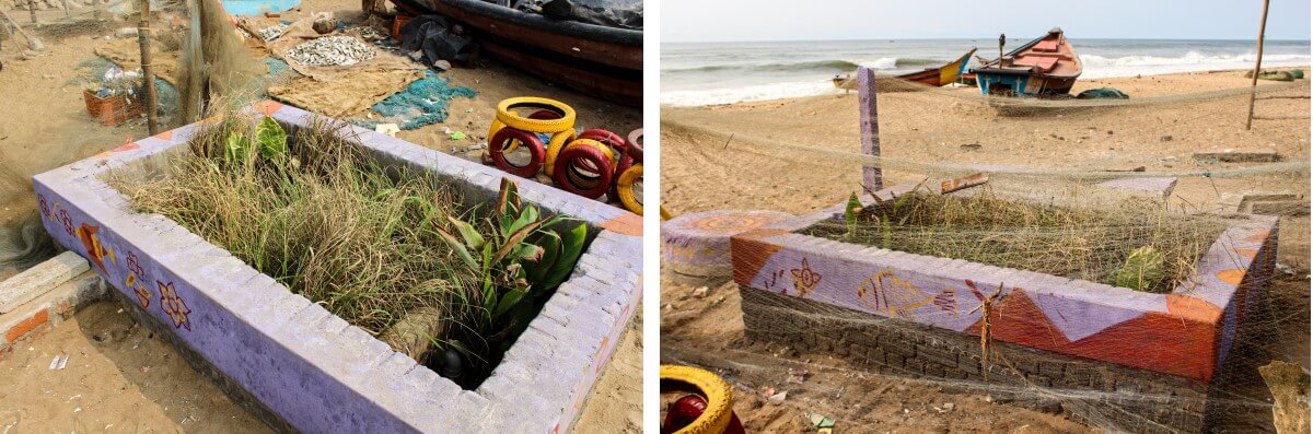 Net protection raised to prevent garbage from entering BGI.