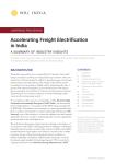 Accelerating Freight Electrification in India