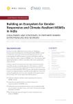 uilding an Ecosystem for GenderResponsive and Climate-Resilient MSMEs in India