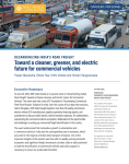 DECARBONIZING INDIA’S ROAD FREIGHT Toward a cleaner, greener, and electric future for commercial vehicles