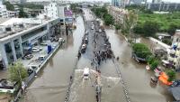 Flood at Vadodara-urban flooding
