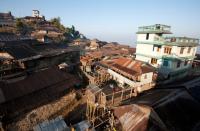 Nagaland's hilly terrain makes it challenging to ensure energy access, particularly in remote parts of this Northeastern state. Decentralized renewable energy can play an important role in ensuring access to reliable energy, especially in schools and hospitals. Photo by Robert Harding Video/Shutterstock.