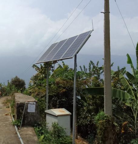 Increasing penetration of DRE solutions has improved energy access and reliability for rural communities. Photo by Vishvak Kannan/WRI India.