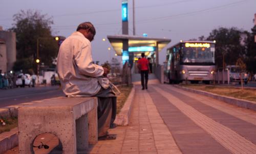 Indian cities can adopt a more sustainable path by prioritising people-oriented, integrated transport development. Photo by Meena Kadri/Flickr.