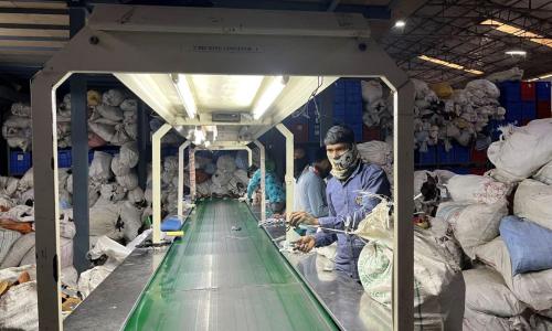 A shoe factory in Chaygaon District, Kamrup Region, Assam. Photo by Rishikesh Mishra/WRI India.