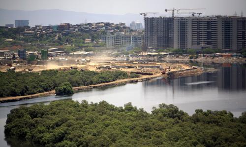 General view of construction in Mumbai. Photo by Jiri Rezac/The Climate Group