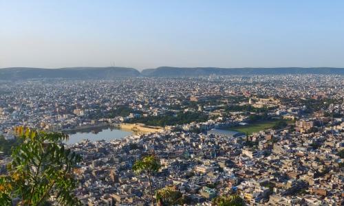 The city of Jaipur ranks high on the global climate vulnerability index. Photo by Siddharth Thyagarajan/WRI India.
