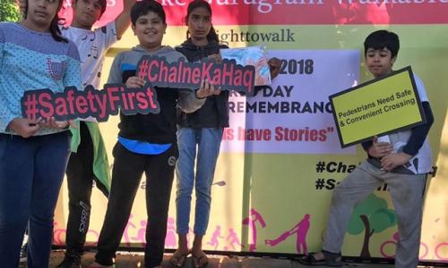 Raahgiri Day started as a small initiative and has since blossomed into a national movement. Now, it celebrates its fifth birthday. Photo by WRI India.