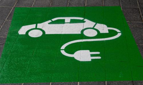 Electric Car sign